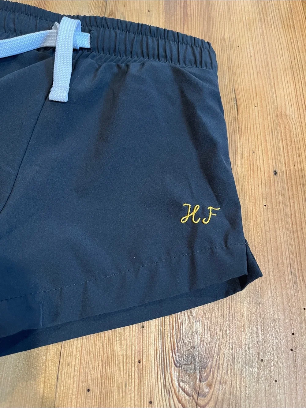 CADETS Boys 2-3 Navy Blue Shorts Drawstring Embroidered Pocket